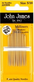 John James Milliners #5-10-  totaal 16 stuks op kaartje